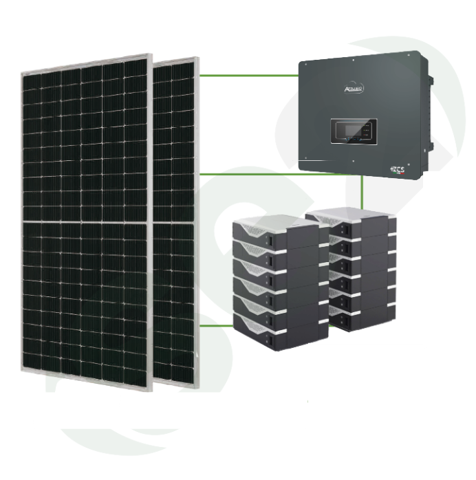 #Kit Impianto Fotovoltaico Base - Longi Solar da 3,0 a 20,0 kWp con Accumulo